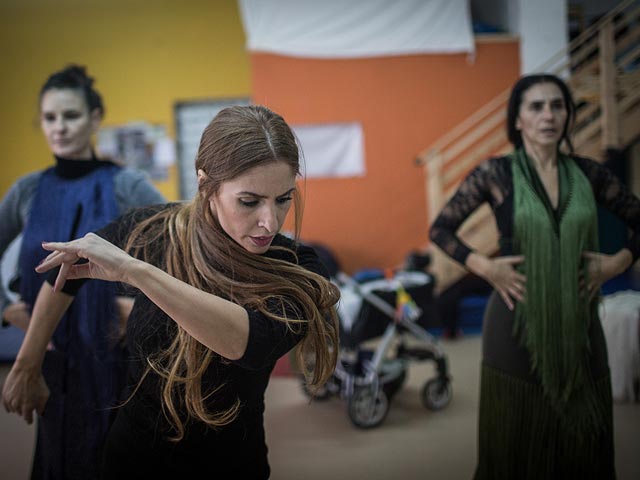 В студии  "Flamenco Natural" в Иерусалиме