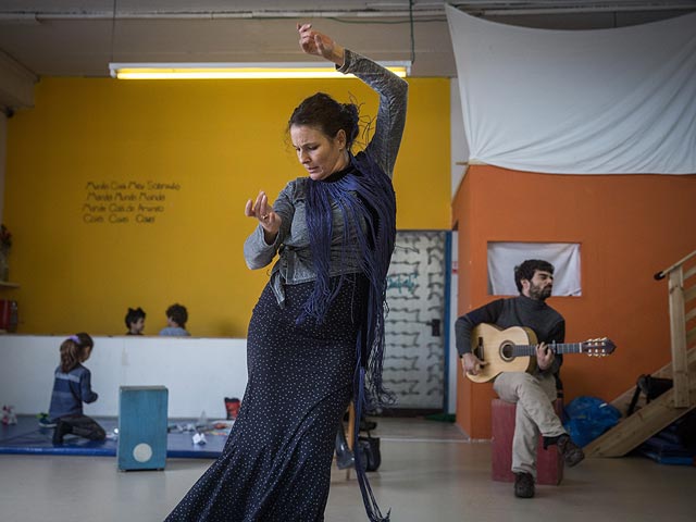 В студии  "Flamenco Natural" в Иерусалиме