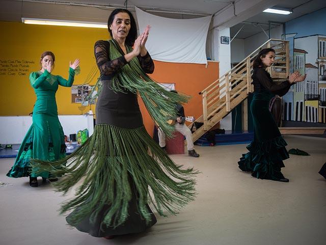 В студии  "Flamenco Natural" в Иерусалиме