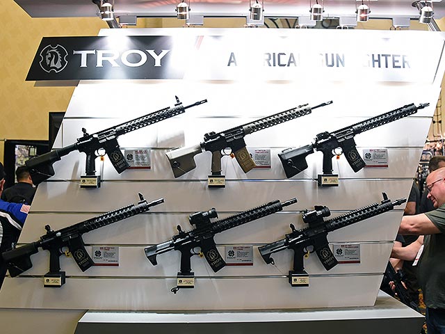 Выставка огнестрельного оружия в Лас-Вегасе