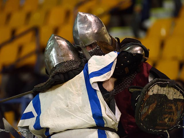Международный турнир по средневековому бою в Тель-Авиве