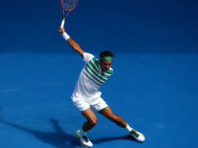 Роджер Федерер вышел в четвертьфинал Открытого чемпионата Австралии