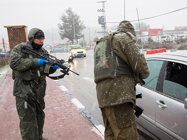 Гуш Эцион. 25 января 2016 года