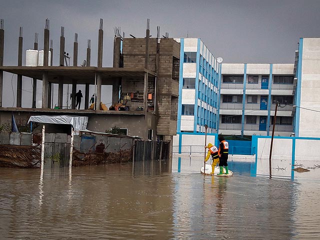 Очередное наводнение в секторе Газы