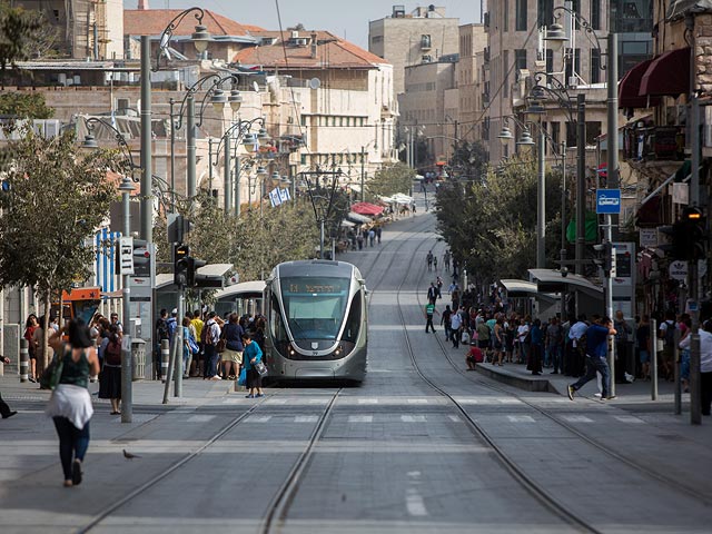     Иерусалимская комиссия по застройке утвердила план прокладки "синей" линии трамвая