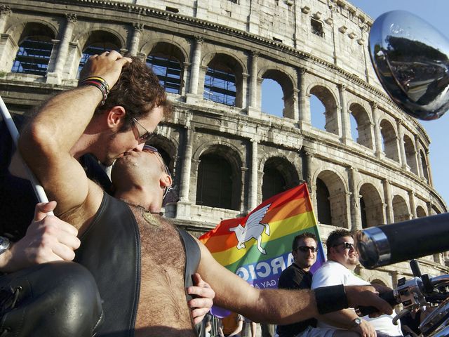 Гей-парад в Риме (архив)