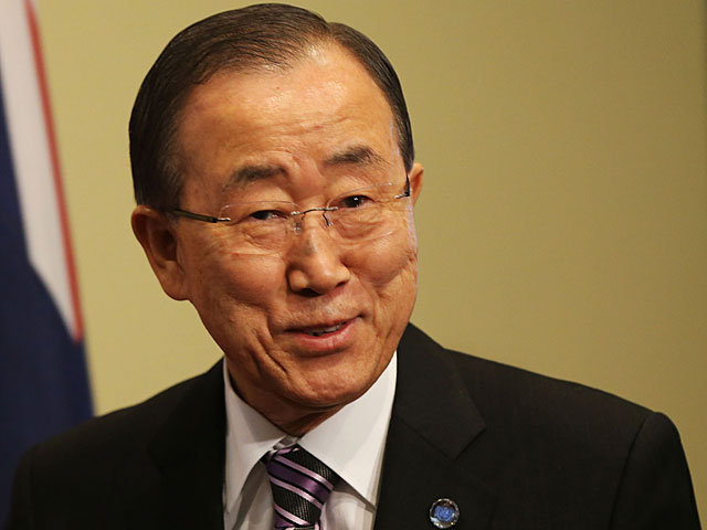 Генсек ООН Пан Ги Мун: "Израиль, не стреляй в посланника!"  
