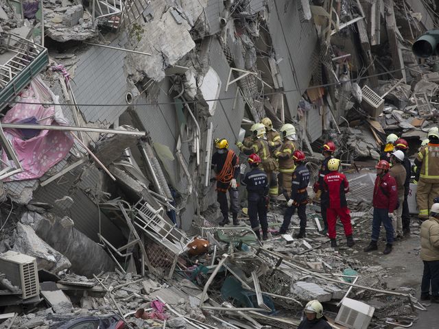 Землетрясение на Тайване. 06 февраля 2016 года