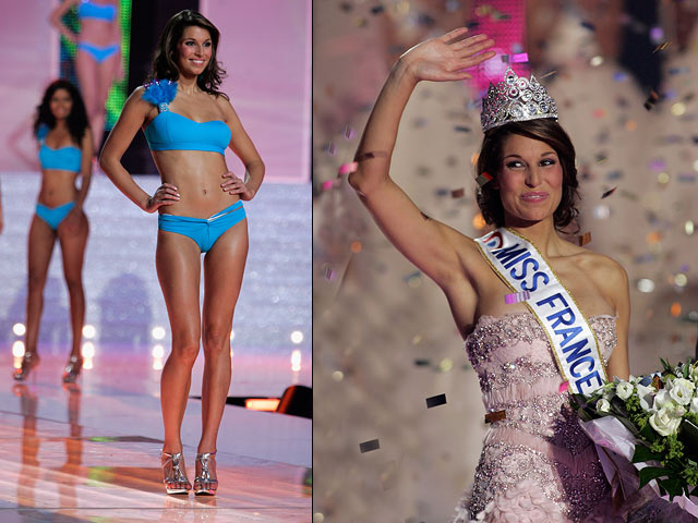 Лори Тильман на конкурсе "Мисс Франция 2011"