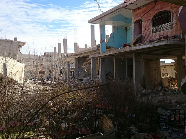 В районе города Дараа, февраль 2016 года