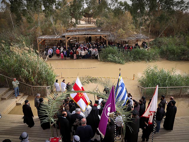 Крещение в реке Иордан