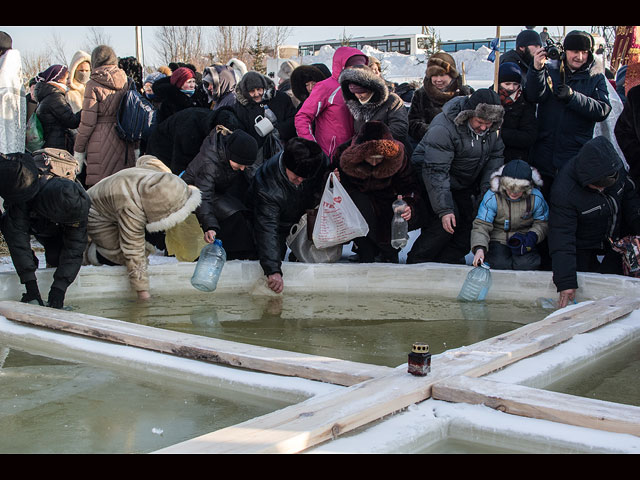 Крещенские праздники в Тюмени