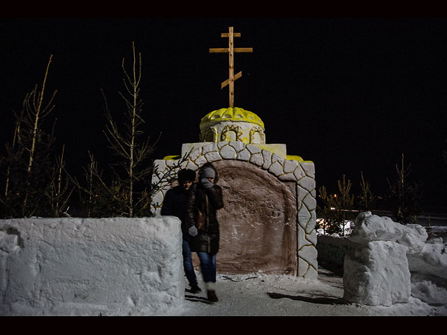 В прорубь при -20: крещенские праздники в Тюмени