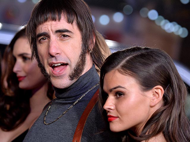 Саша Барон Коэн на премьере фильма "Братья из Гримсби"