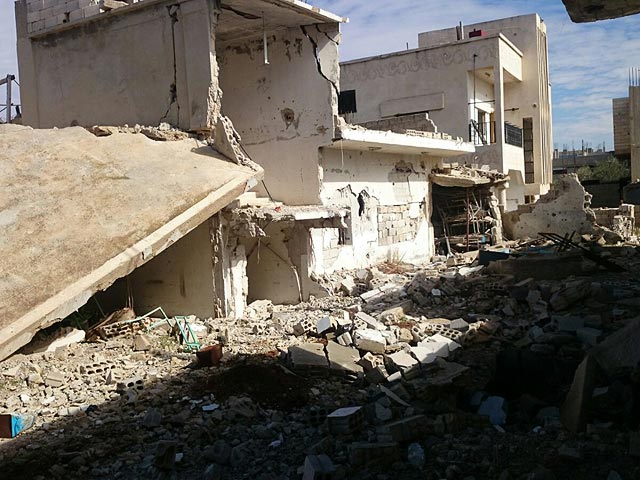 В районе города Дараа, Сирия. Февраль 2016 года 