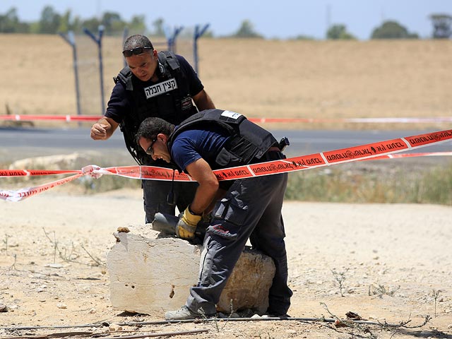 Около границы с сектором Газы найдена одна из ракет, выпущенных террористами в пятницу (иллюстрация)