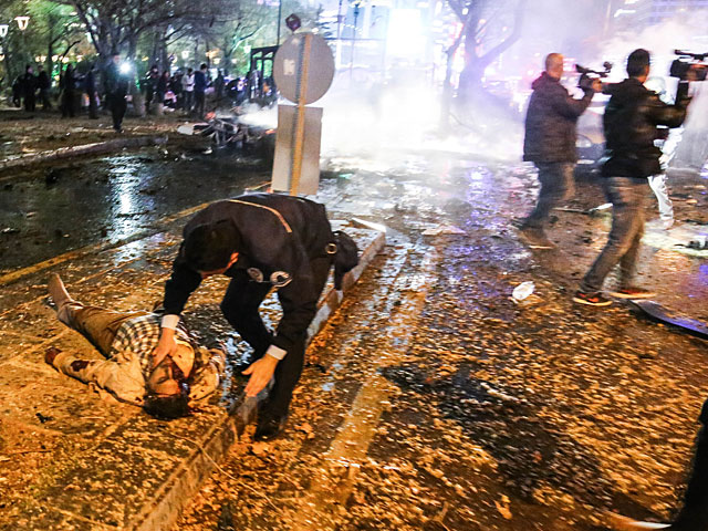 На месте теракта. Анкара, 13 марта 2016 года