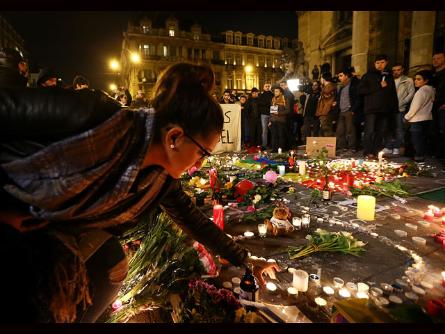 Бельгийцы скорбят о жертвах терактов в Брюсселе