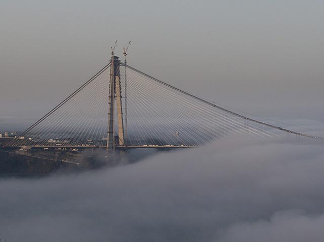 Завершается строительство третьего моста через Босфор