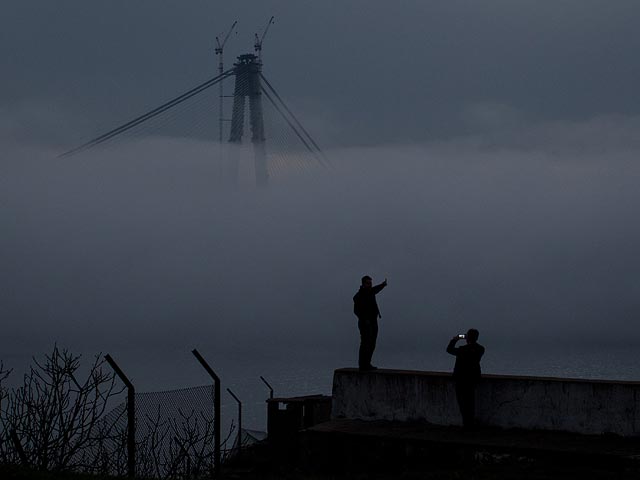 Завершается строительство третьего моста через Босфор