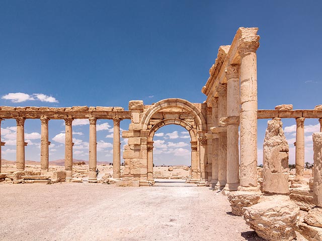 Древняя Пальмира до оккупации "Исламским государством"