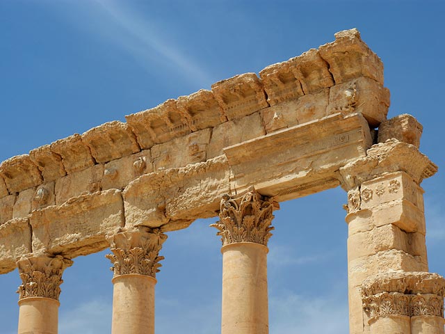 Древняя Пальмира до оккупации "Исламским государством"