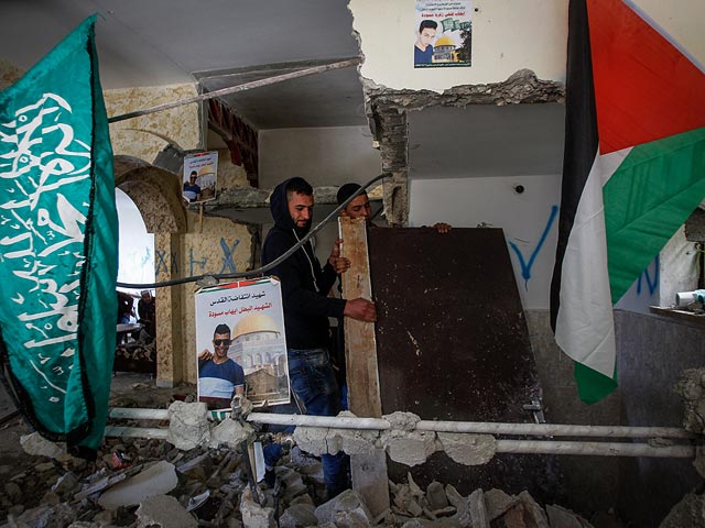 Разрушенный дом Ихаба Масуди. 31 марта 2016 года