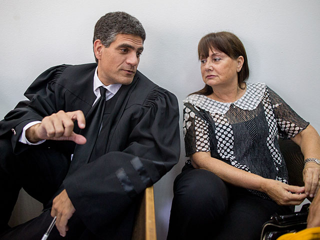 Рут Давид в окружном суде Иерусалима. 6 июля 2015 года