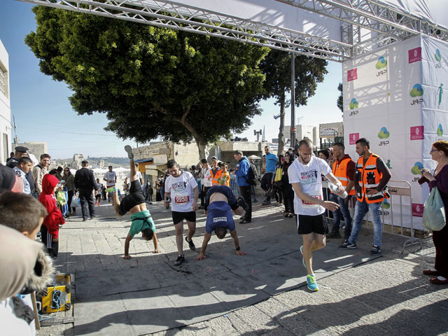 Палестинский марафон в Вифлееме: политика и спорт. Фоторепортаж