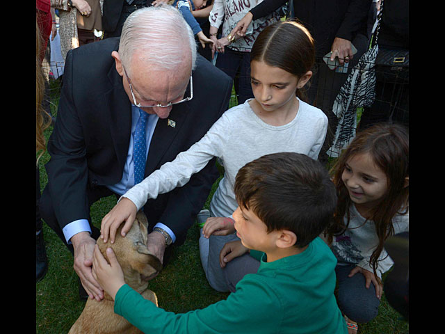 В резиденции президента прошел "День собаки, нуждающейся в хозяине"  
