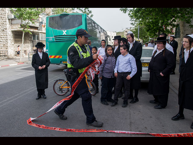 В Иерусалиме под колесами автобуса погиб десятилетний велосипедист  