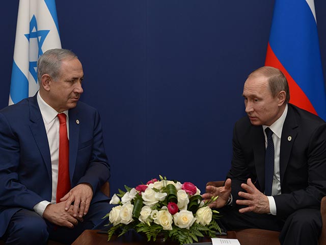 Владимир Путин и Биньямин Нетаниягу 