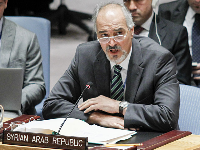 Башар Джафари, постоянный представитель Сирии в ООН