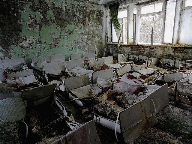 В одной из школ в Припяти. 2006 год