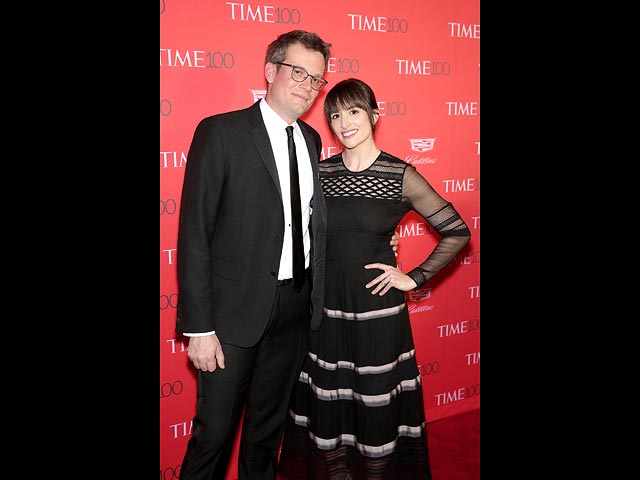 Джон Грин и Сара Ерист на Time 100 Gala 