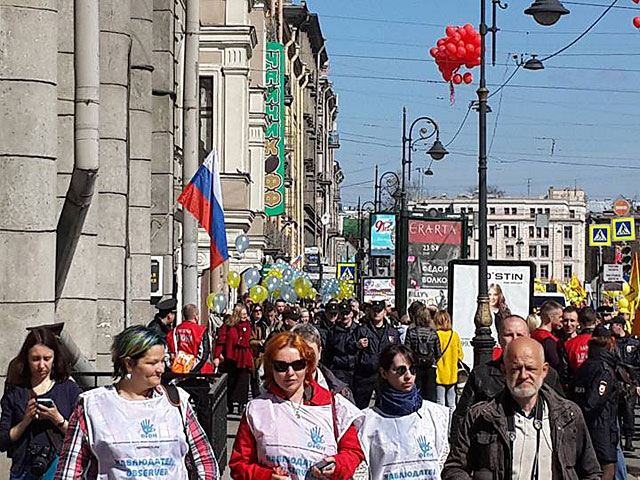 Санкт-Перербург. 1 мая 2016 года