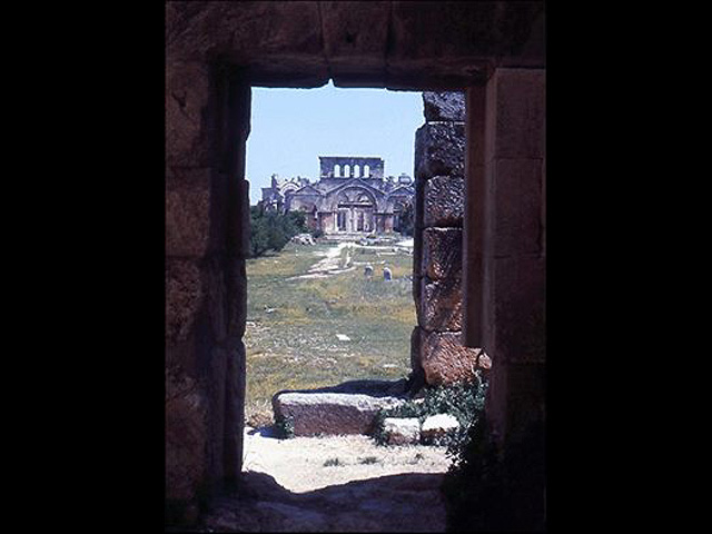 Развалины храма Св. Симеона Столпника. Северная Сирия, 1978 год 