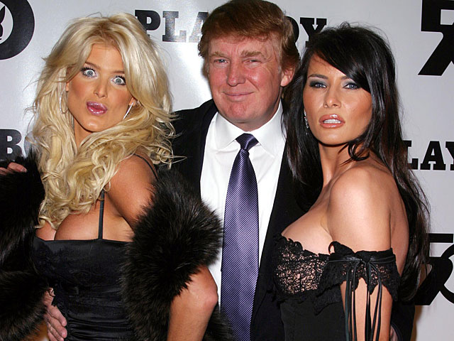 Дональд Трамп и модели Playboy, 2003 год
