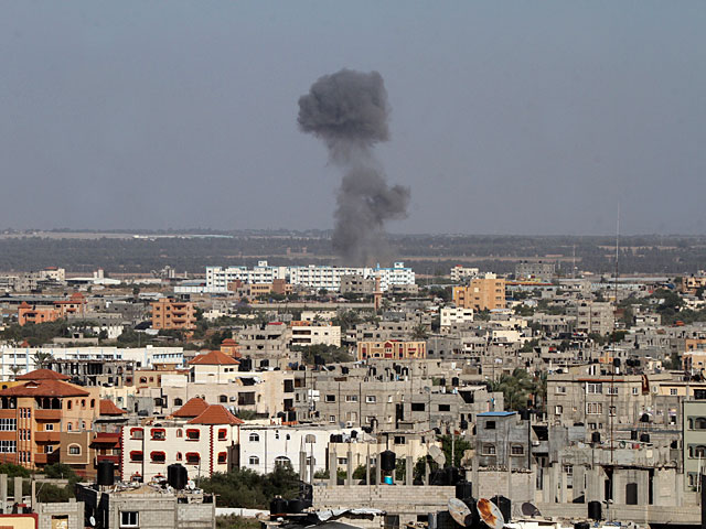 ВВС ЦАХАЛа нанесли удары по четырем военным объектам ХАМАС на юге сектора Газы