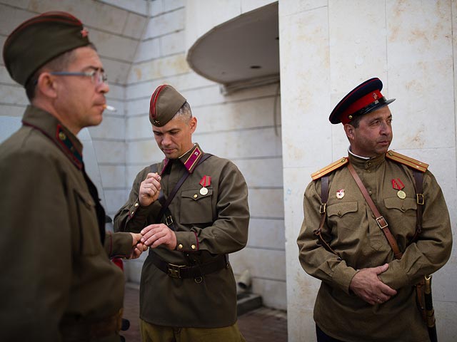 Подготовка к празднованию Дня Победы в Ашдоде