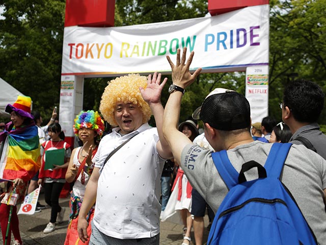 "Парад гордости" в Токио. 7 мая 2016 года