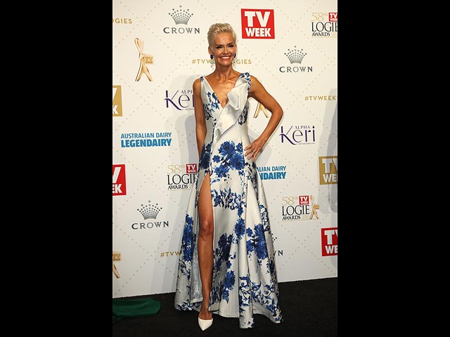 Джессика Роу на церемонии Logie Awards