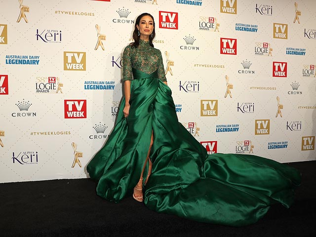 Лаурина Флер на церемонии Logie Awards