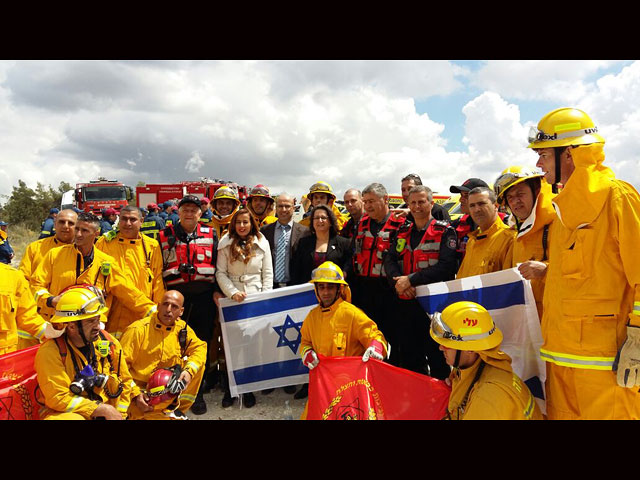 На Кипре проходят совместные учения пожарных из Израиля, Греции и Кипра  