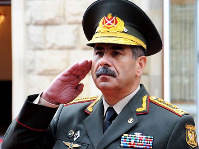Министр обороны Азербайджана Закир Хасанов