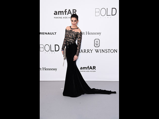 Даниэла Михальски на вечере amfAR