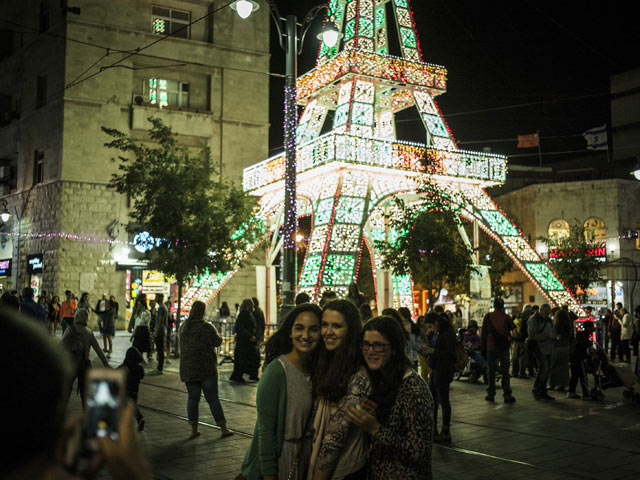 Фестиваль света в Иерусалиме: фантазии 2016
