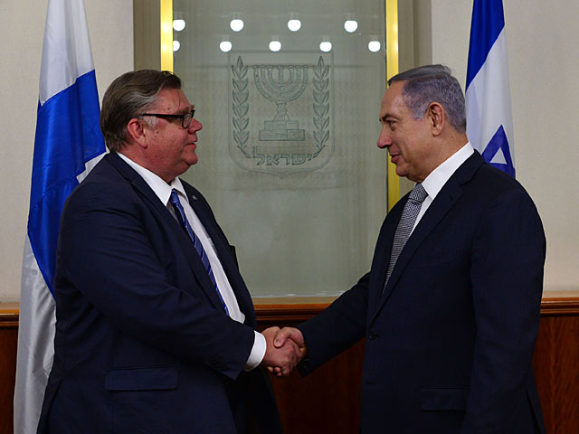 Глава МИД Финляндии заверил Нетаниягу, что его страна против бойкота Израиля  
