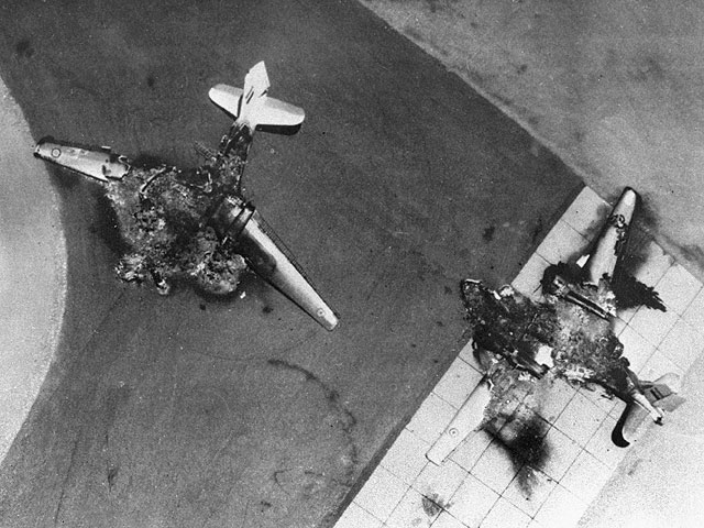 Сбитые самолеты египетских ВВС. 1967 год