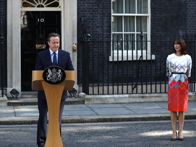 Дэвид Кэмерон объявил об уходе в отставку с поста премьер-министра Великобритании. Лондон, 24 июня 2016 года